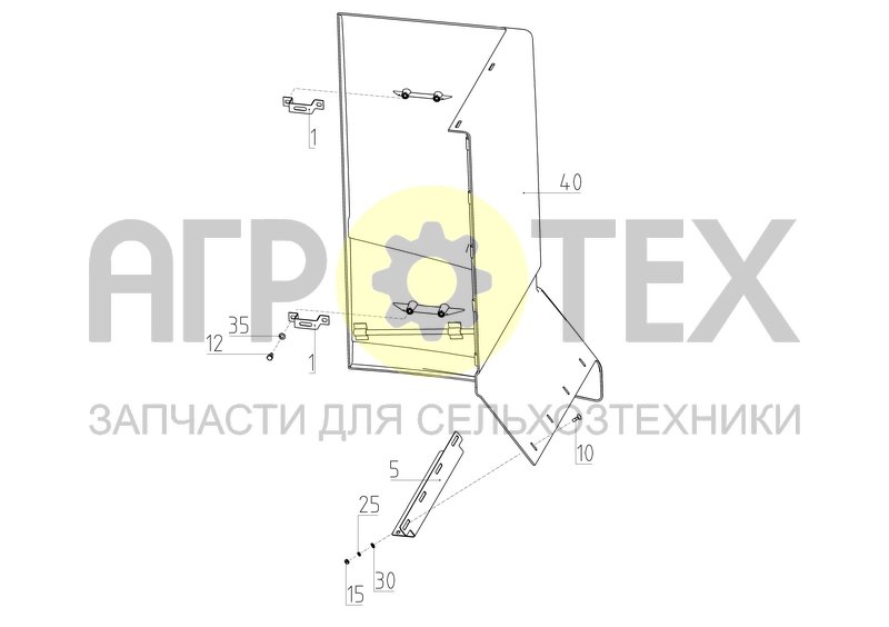 Чертеж Щит (181.56.11.000-01)